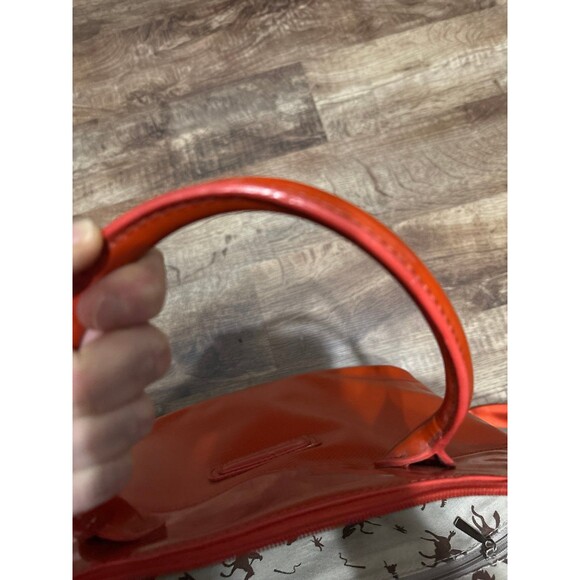 Authentic Longchamp orange handbag crossbody shoulder bag - Picture 11 of 11